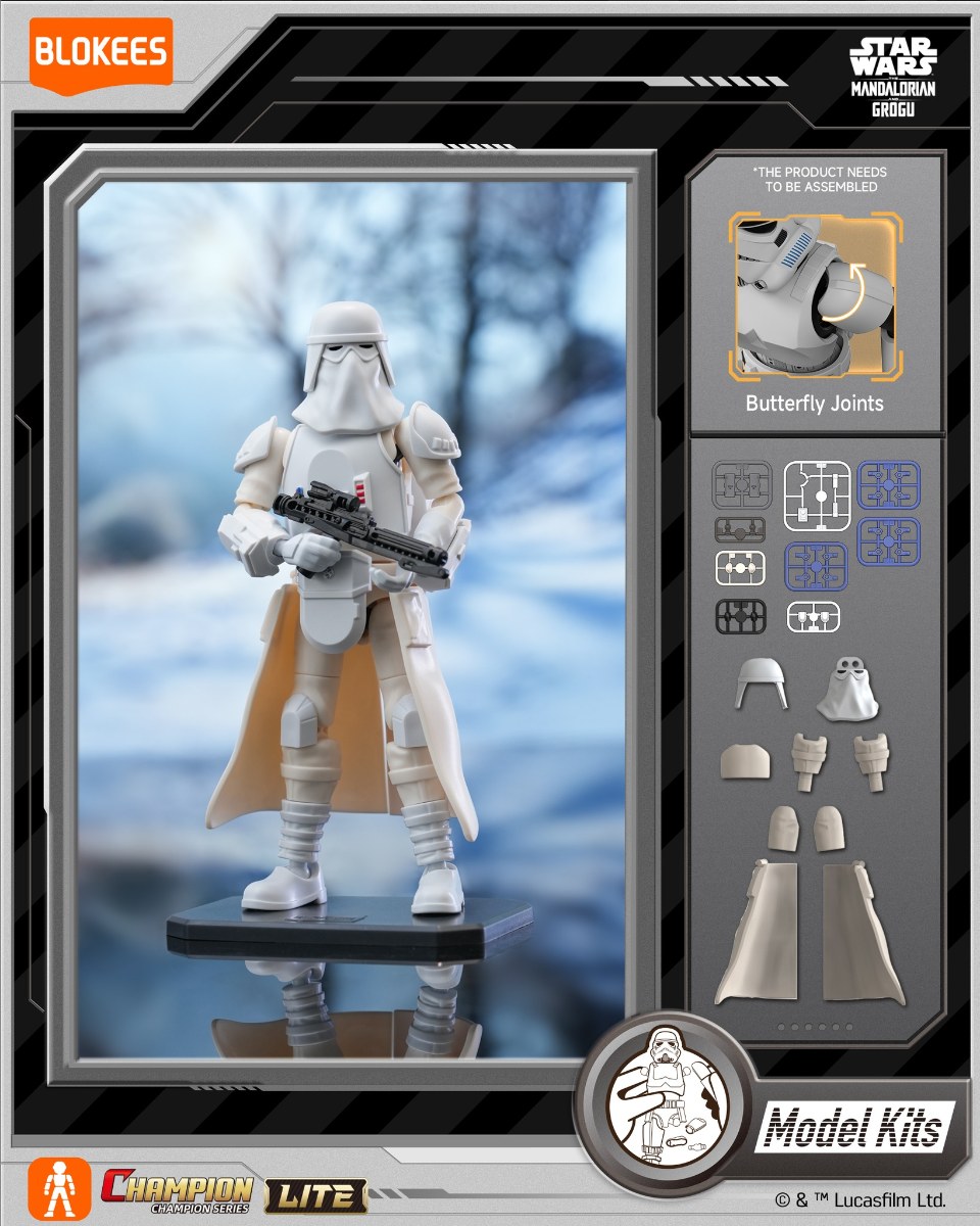 Blokees Star Wars Champion Class Lite 01 Imperial Remnant Snowtrooper
