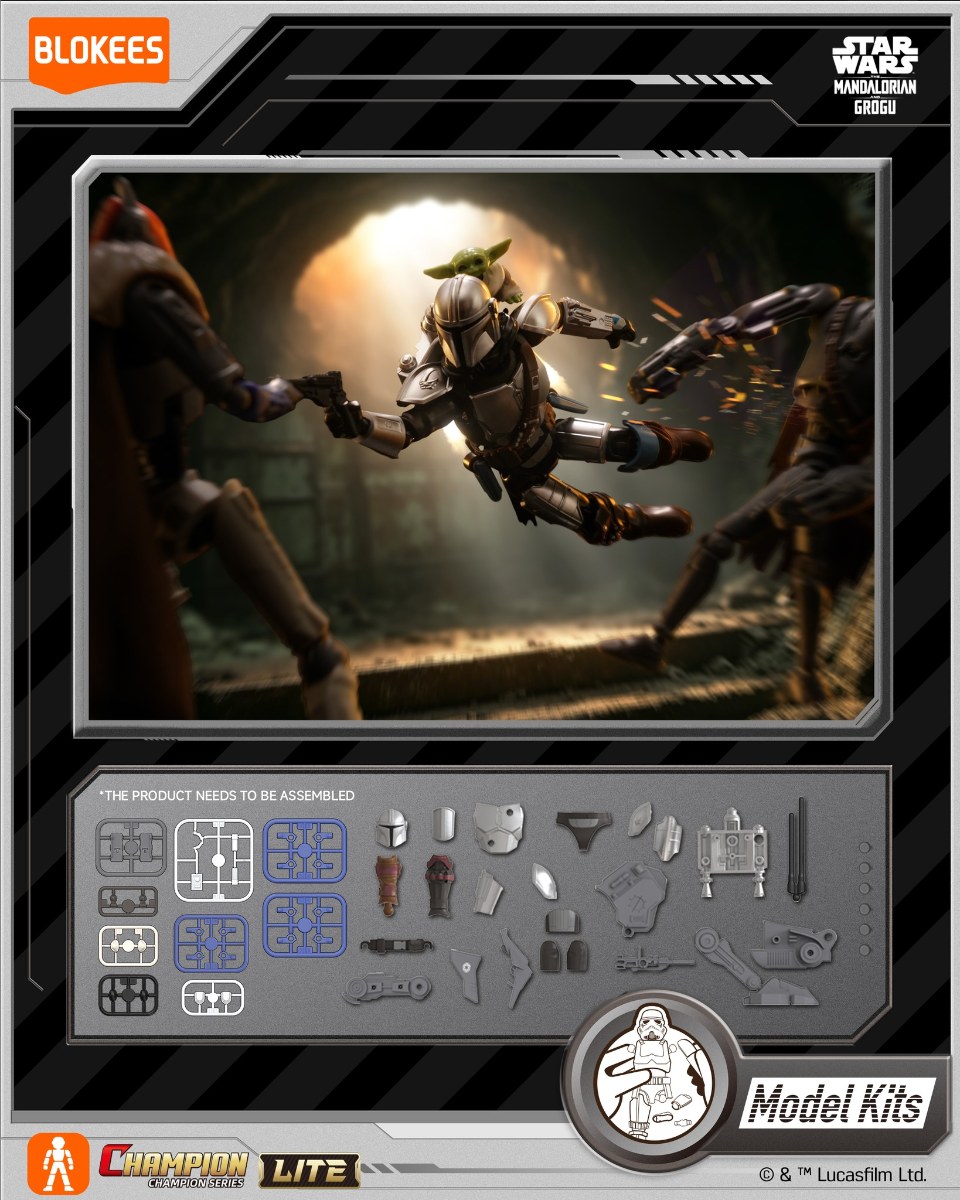 Blokees Star Wars Champion Class Lite 01 Mercenary Guard Droids