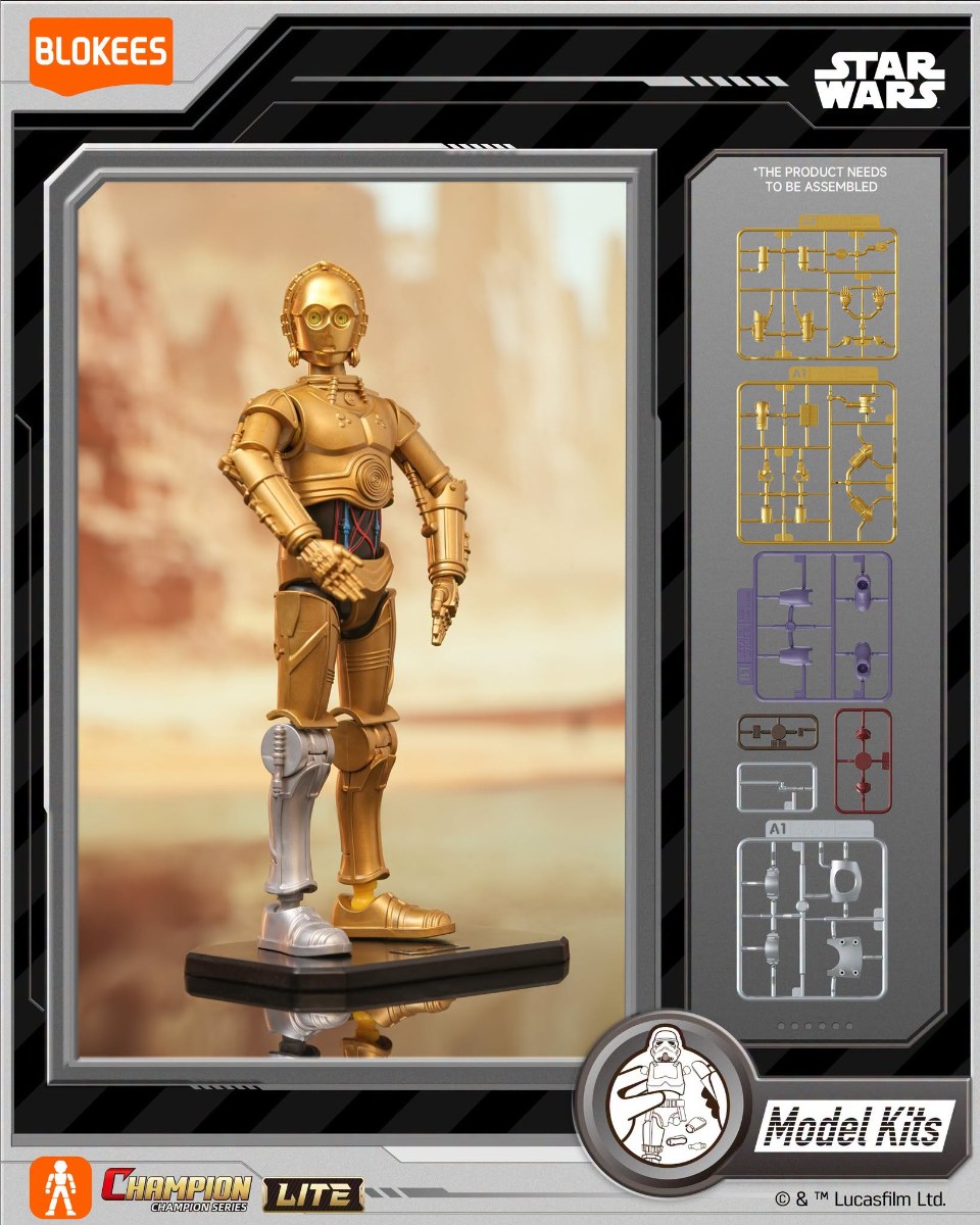 Blokees Star Wars Champion Class Lite 02 C-3PO