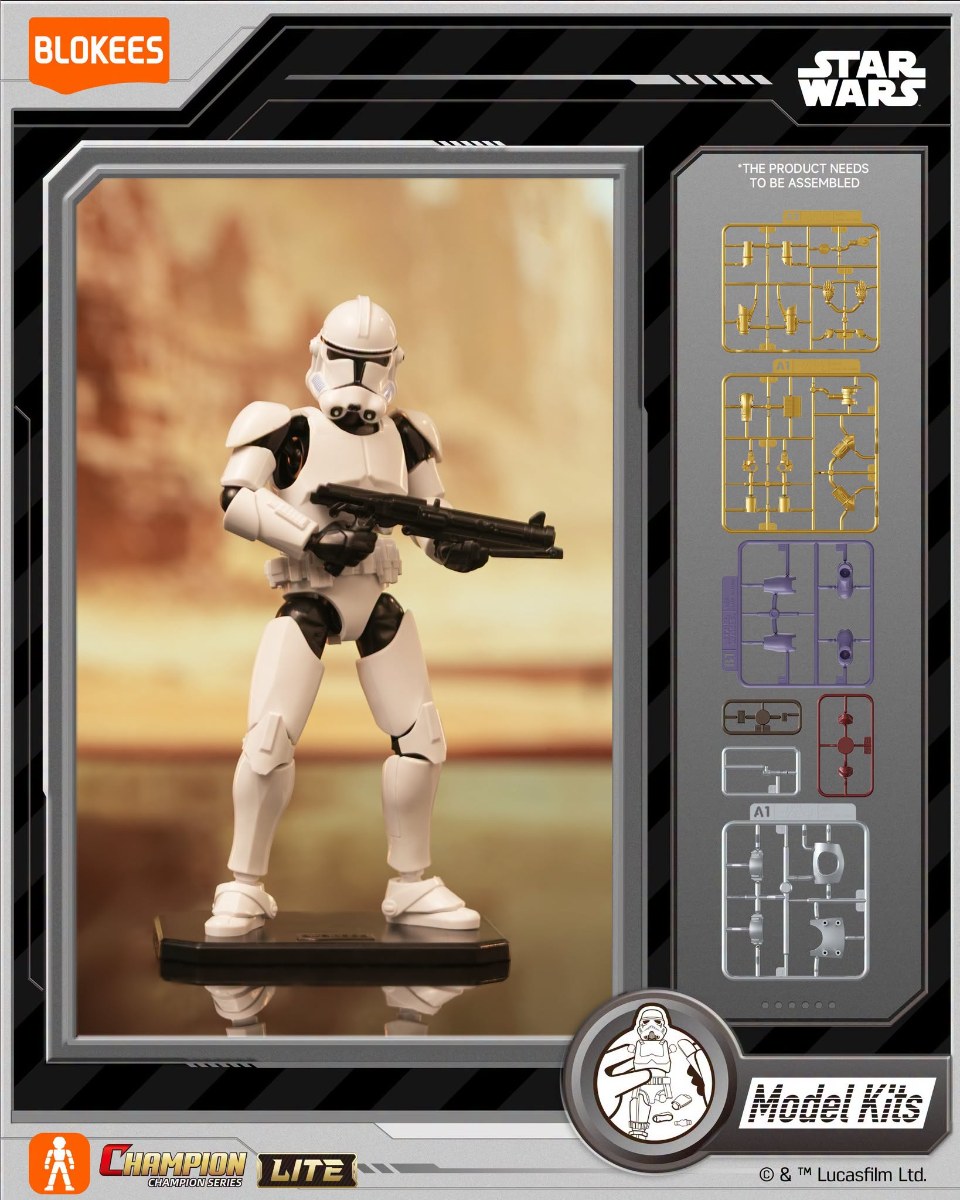 Blokees Star Wars Champion Class Lite 02 Clone Trooper