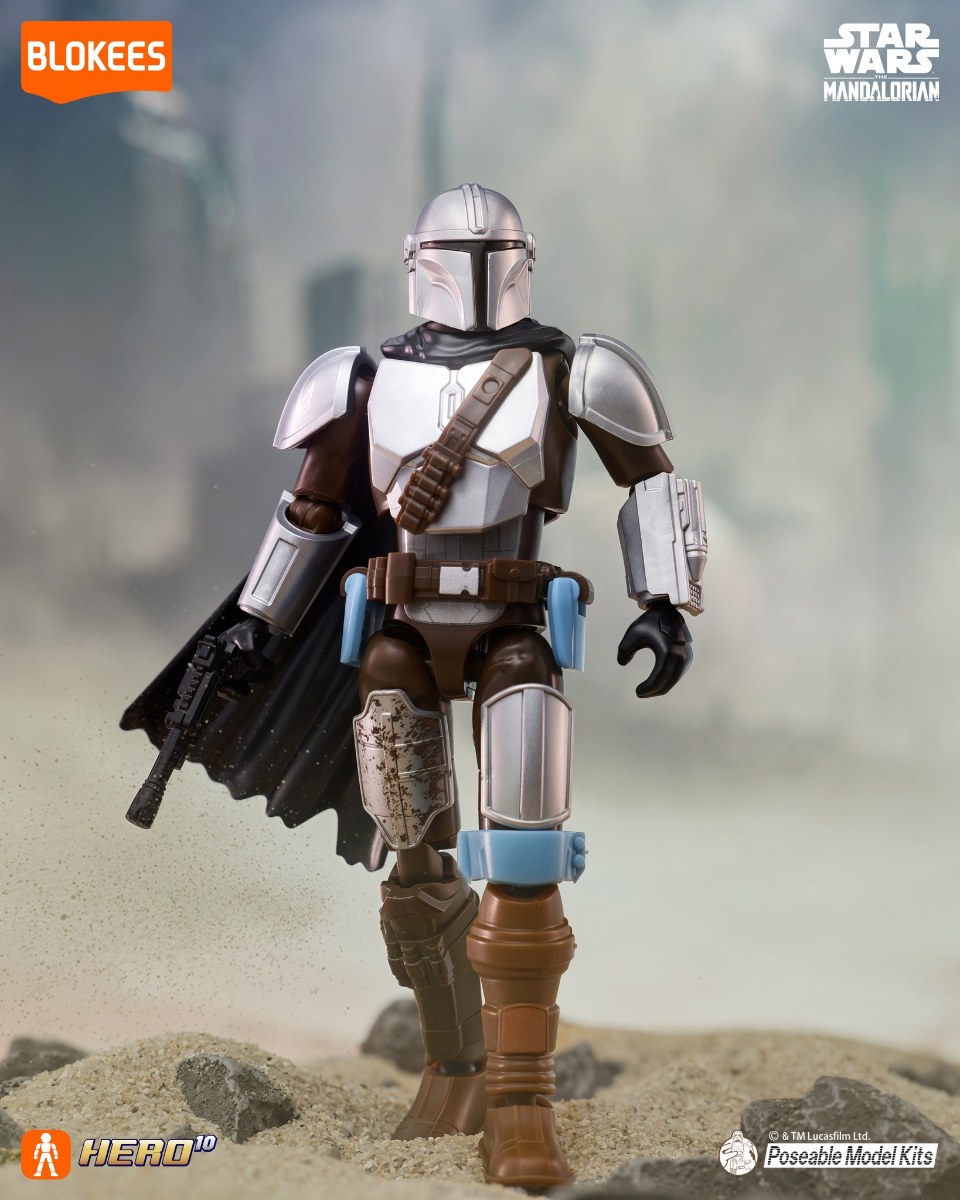 Blokees Star Wars Galaxy Version 01 Din Djarin