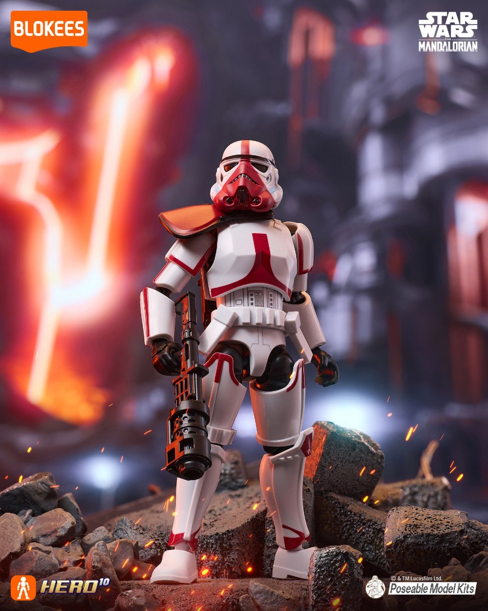 Blokees Star Wars Galaxy Version 01 Incinerator Trooper