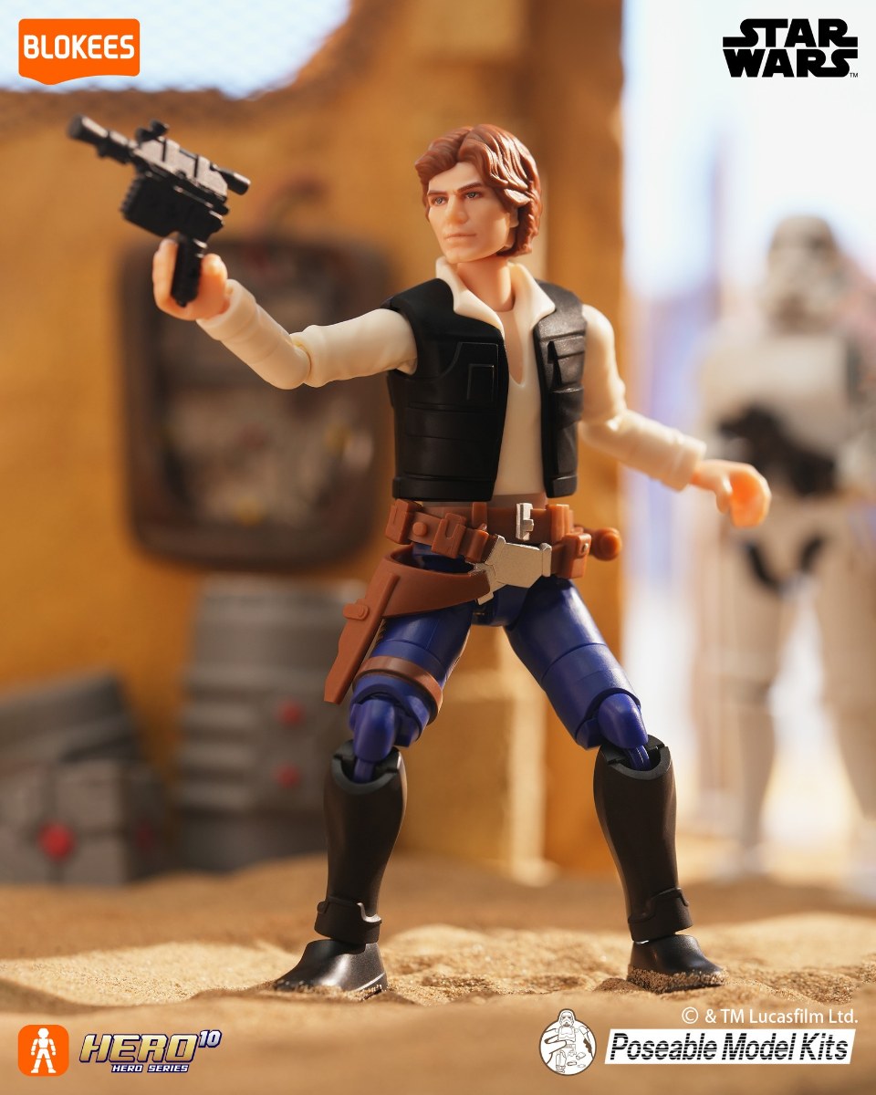 Blokees Star Wars Galaxy Version 02 Han Solo