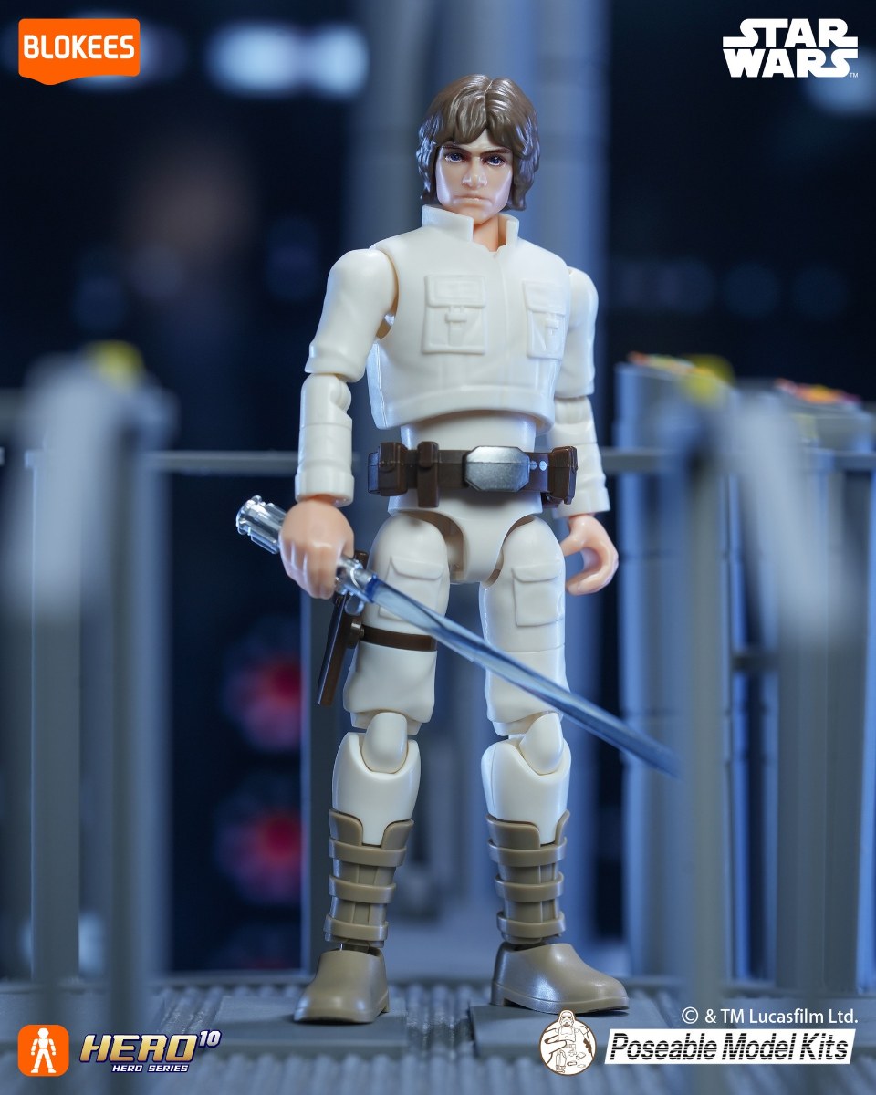 Blokees Star Wars Galaxy Version 02 Luke Skywalker