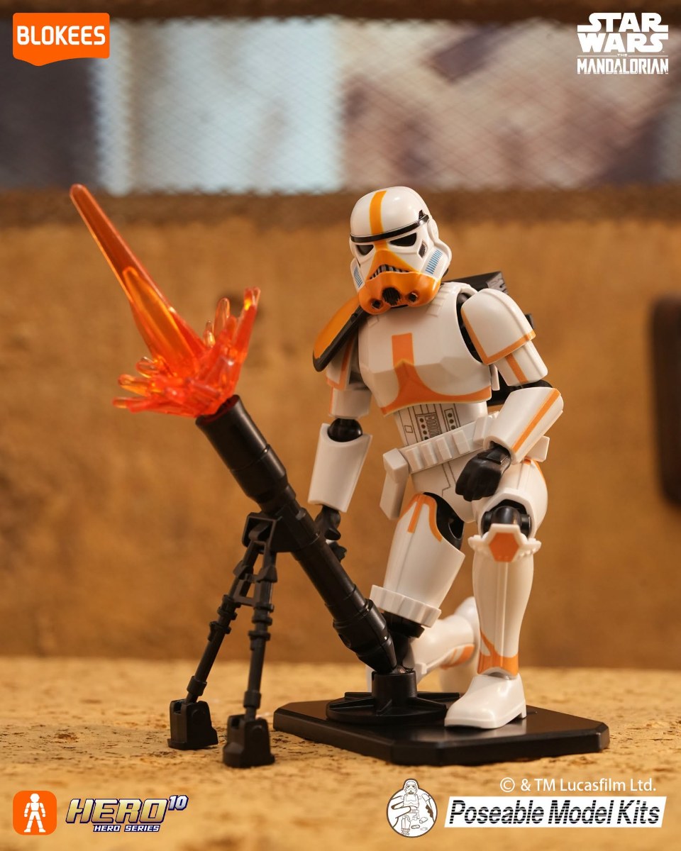 Blokees Star Wars Galaxy Version 03 Artillery Stormtrooper (Secret)