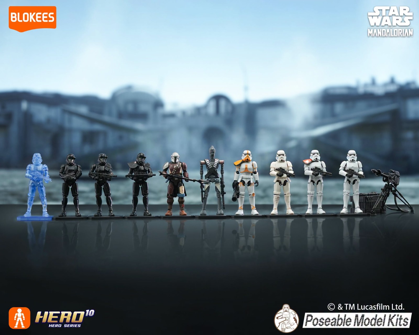 Blokees Star Wars Galaxy Version 03 Trooper Collection