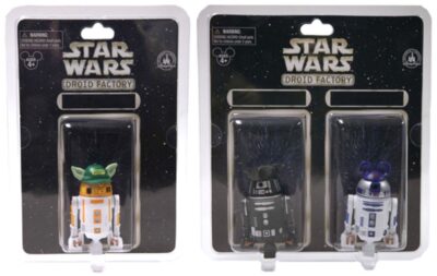 Disney Star Wars Droid Factory build-your-own single and dual packs, 2012