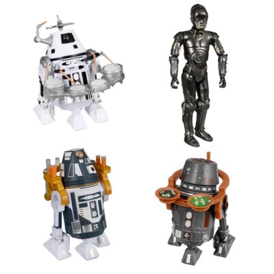 Disney Star Wars Droid Factory The Book of Boba Fett four-pack