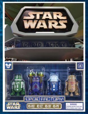 Disney Star Wars Droid Factory The Clone Wars four-pack