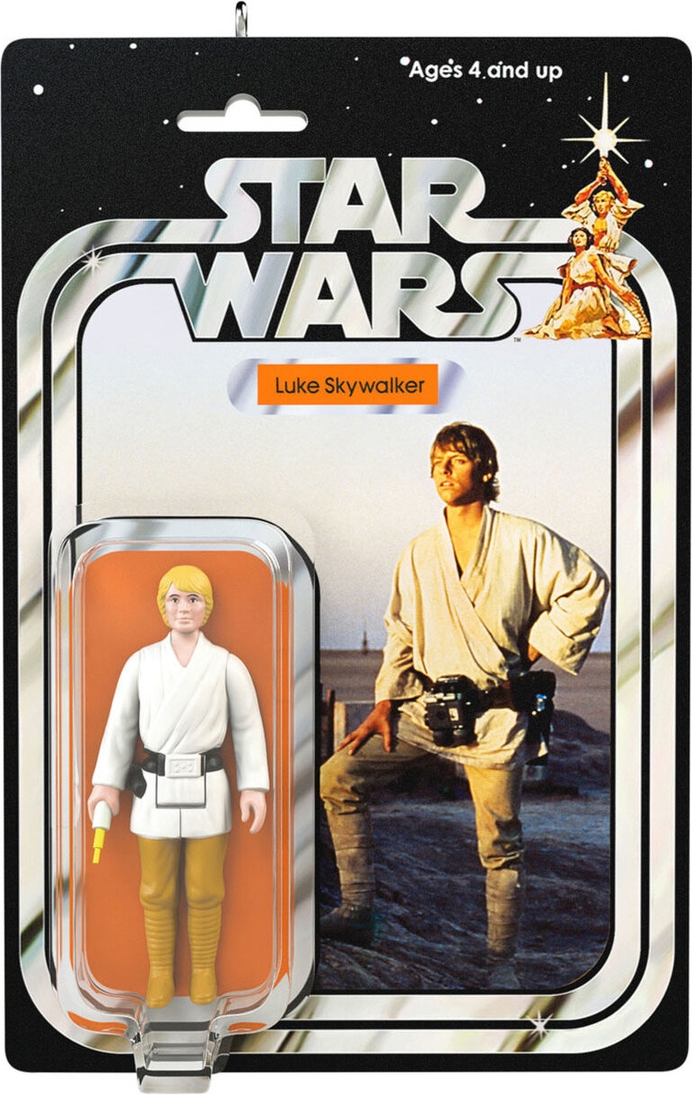Hallmark Star Wars Luke Skywalker Vintage Figure ornament