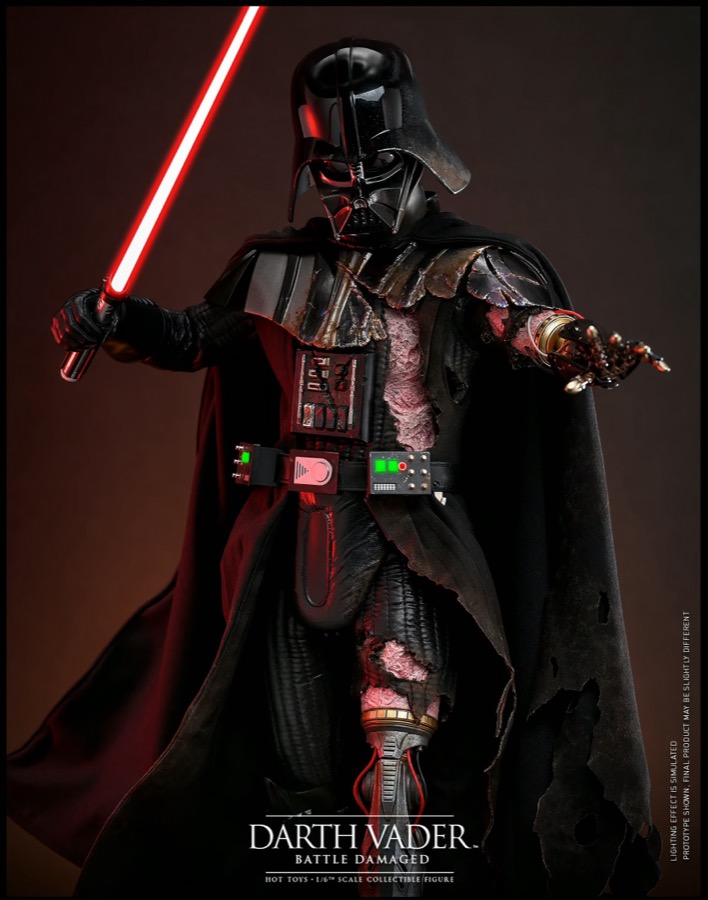 Hot Toys DX044 Darth Vader Battle Damaged
