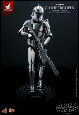 Hot Toys MMS643 Clone Trooper Chrome Version