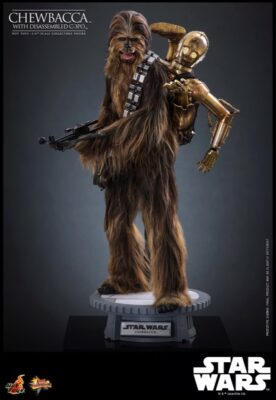 Hot Toys MMS766 Chewbacca with Disassembled C 3PO