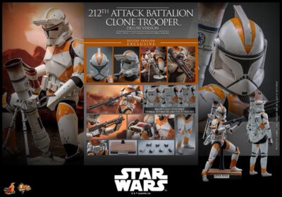 Hot Toys MMS852 212th Attack Battalion Clone Trooper Deluxe