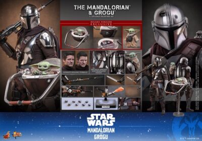 Hot Toys MMS872 The Mandalorian and Grogu Deluxe Version