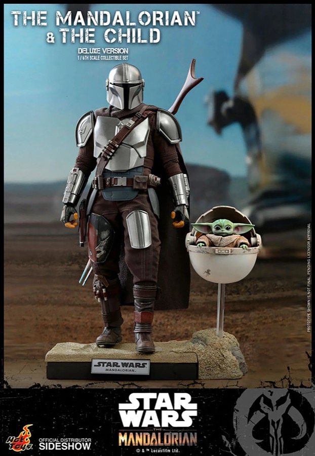 Hot Toys TMS015 The Mandalorian and the Child Deluxe Version