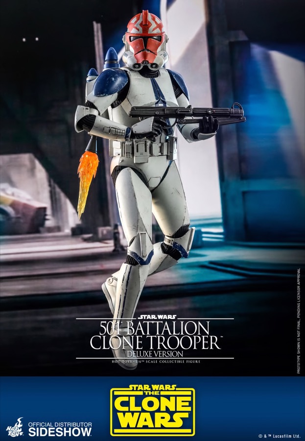 Hot Toys TMS023 501st Battalion Clone Trooper Deluxe Version