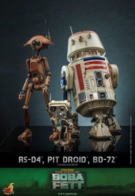 Hot Toys TMS086 R5 D4 Pit Droid BD 72 Set