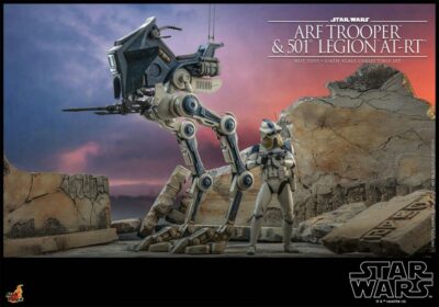 Hot Toys TMS091 ARF Trooper and 501st Legion AT RT