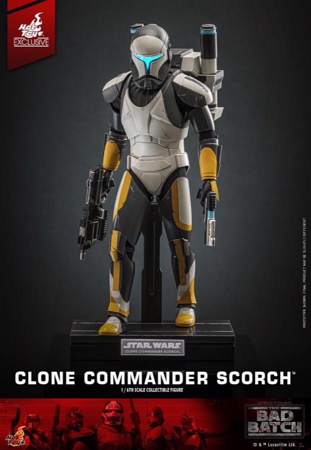Hot Toys TMS130 Clone Commander Scorch