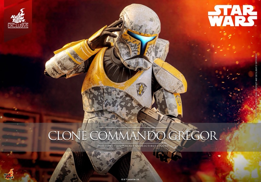 Hot Toys TMS155 Clone Commando Gregor