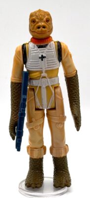 Vintage Kenner Bossk with an orange head