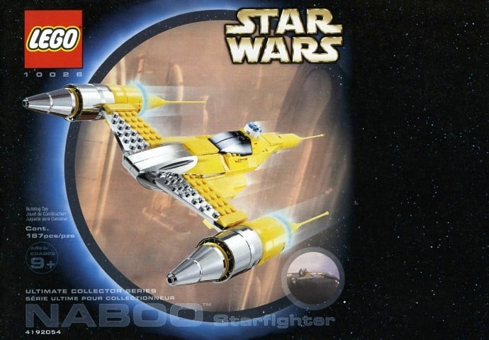 LEGO 10026 Special Edition Naboo Starfighter UCS