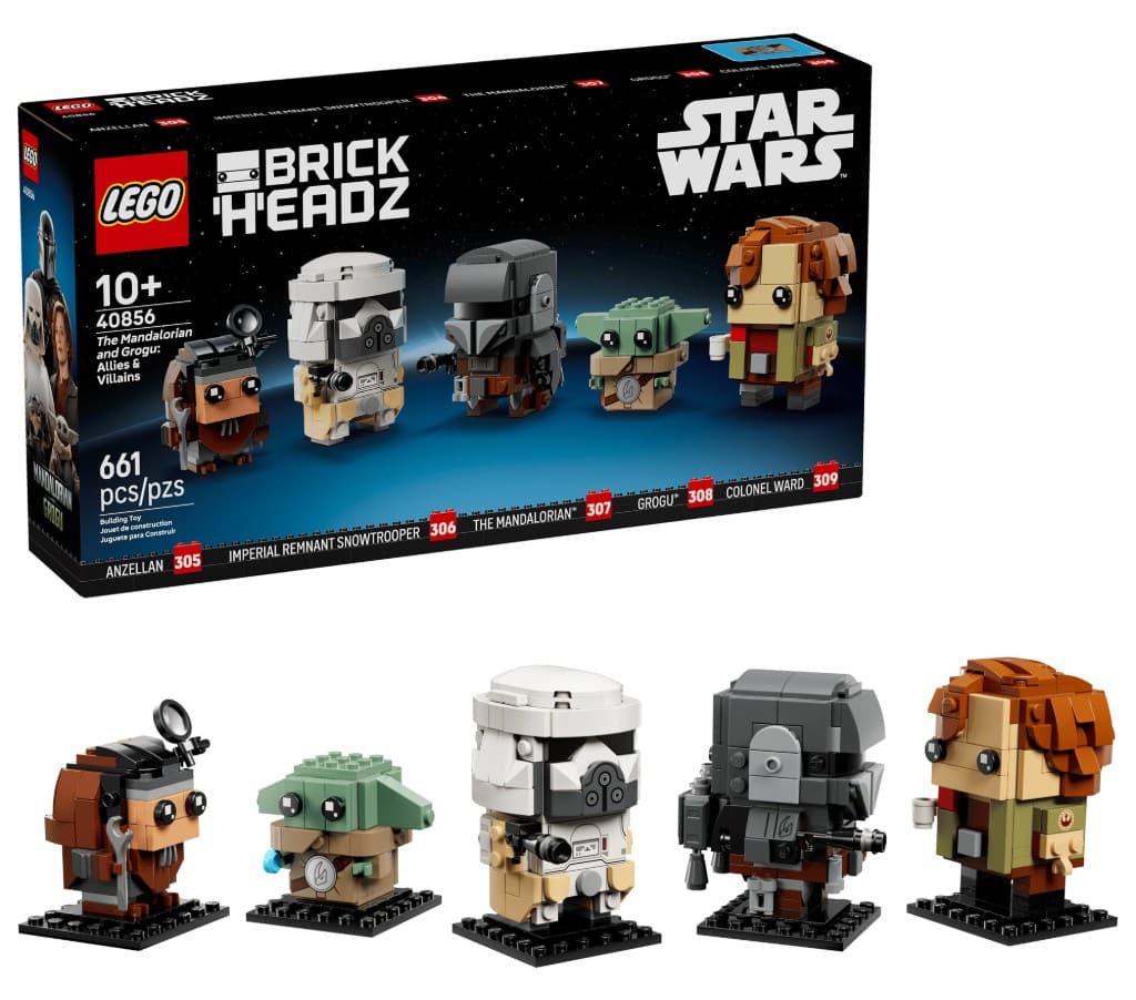 LEGO 40856 The Mandalorian and Grogu Allies and Villains