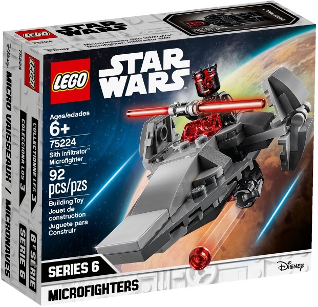 LEGO 75224 Sith Infiltrator Microfighter