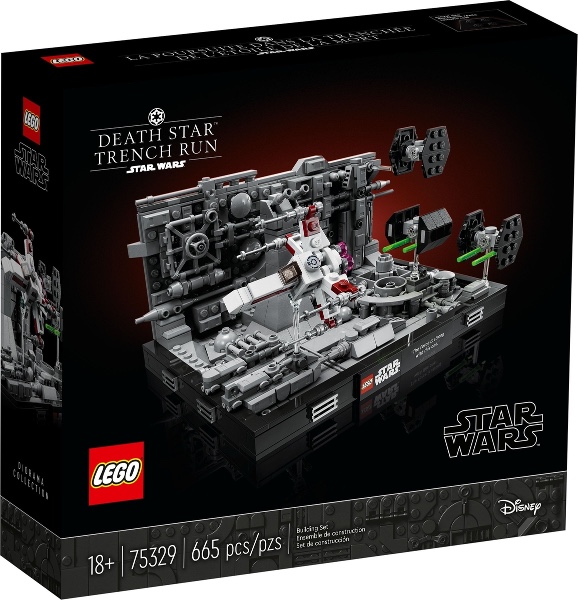 LEGO 75329 Death Star Trench Run Diorama