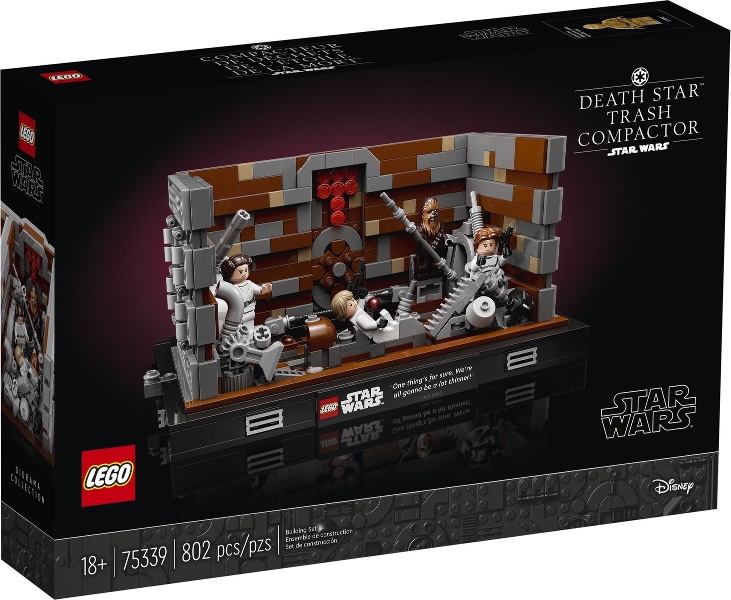 LEGO 75339 Death Star Trash Compactor Diorama