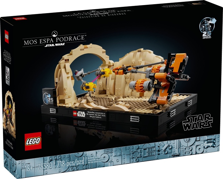 LEGO 75380 Mos Espa Podrace Diorama