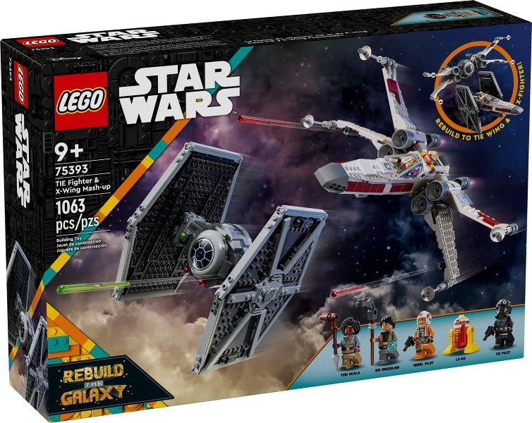LEGO 75393 TIE Fighter and X Wing Mash Up