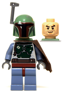 LEGO Boba Fett Minifigure sw0279 2010 Redesign