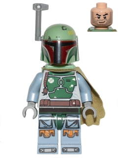 LEGO Boba Fett Minifigure sw0396 Desert Skiff