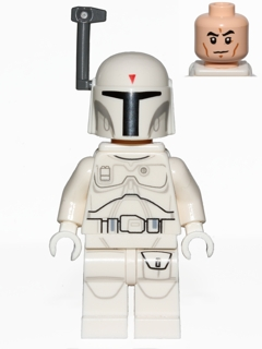 LEGO Boba Fett Minifigure sw0631 White Prototype