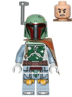 LEGO Boba Fett Minifigure sw0711 Plain Arms