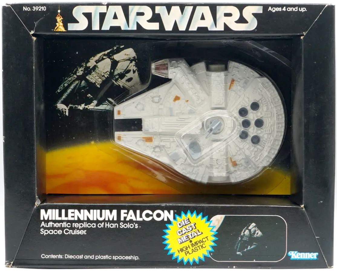 Kenner die-cast Millennium Falcon (1979)