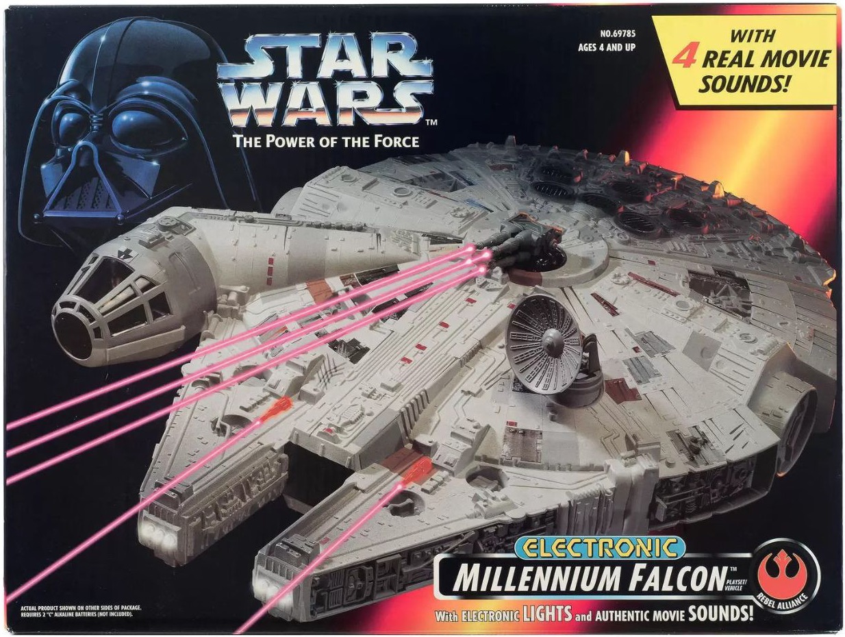 Power of the Force Electronic Millennium Falcon (Kenner, 1995)