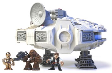 Galactic Heroes Millennium Falcon