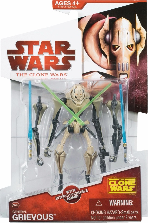 Star Wars The Clone Wars CW01 General Grievous 2009