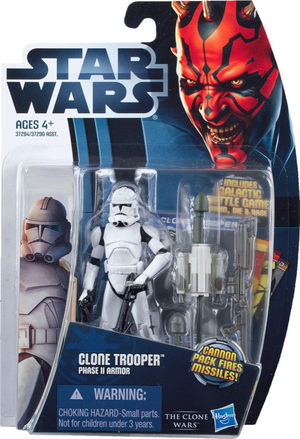 Star Wars The Clone Wars CW02 Clone Trooper Phase II Armor 2012