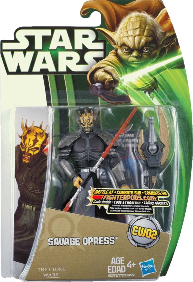 Star Wars The Clone Wars CW02 Savage Opress Armored Apprentice 2013