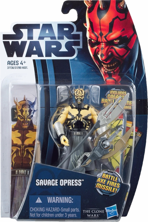 Star Wars The Clone Wars CW03 Savage Opress Shirtless 2012