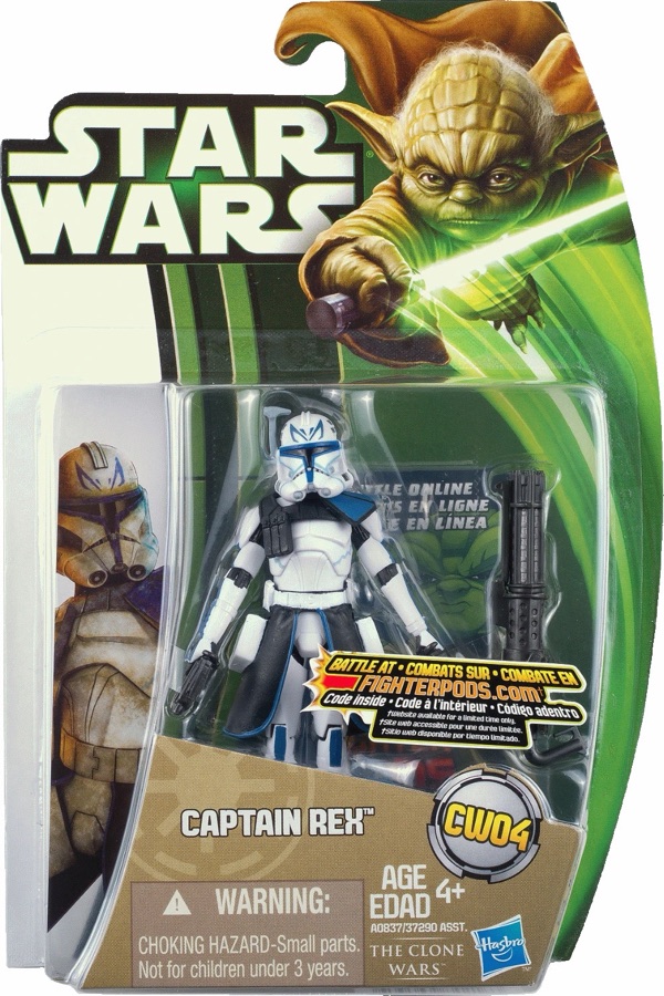 Star Wars The Clone Wars CW04 Captain Rex 2013