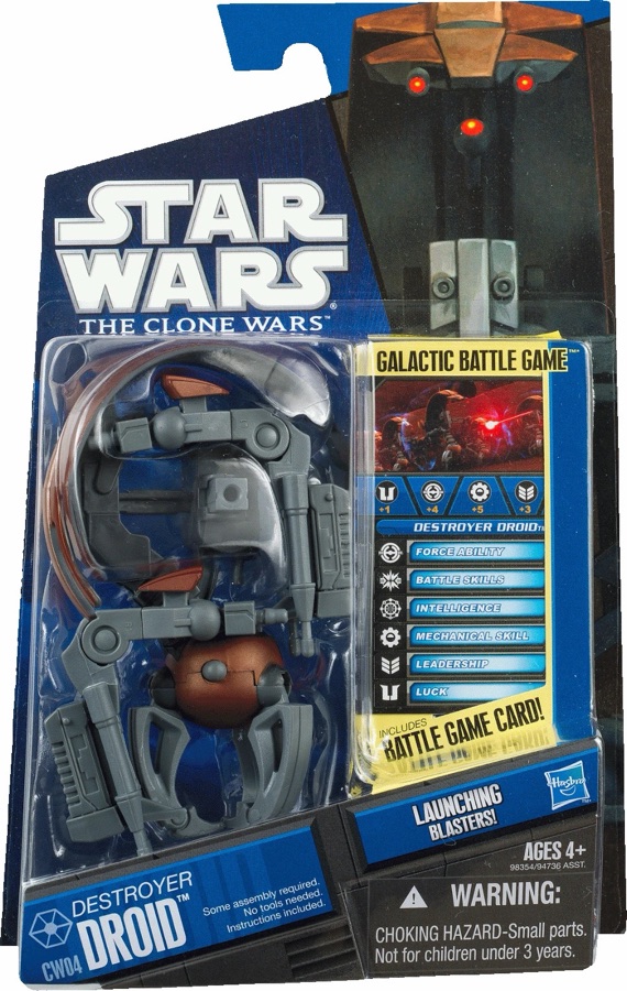 Star Wars The Clone Wars CW04 Destroyer Droid 2010