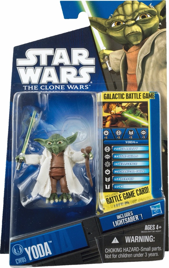 Star Wars The Clone Wars CW05 Yoda 2010