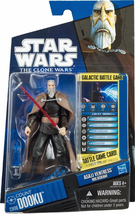 Star Wars The Clone Wars CW06 Count Dooku 2010