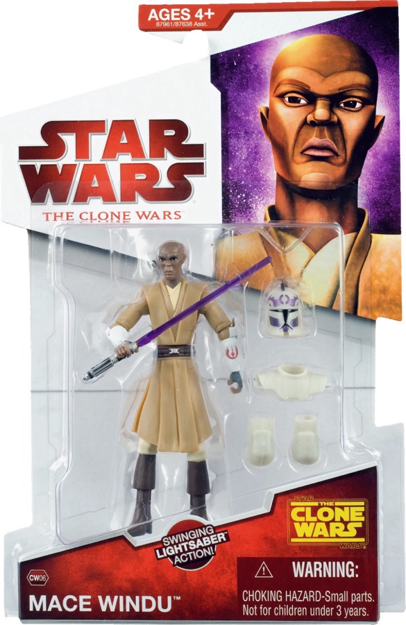 Star Wars The Clone Wars CW06 Mace Windu 2009