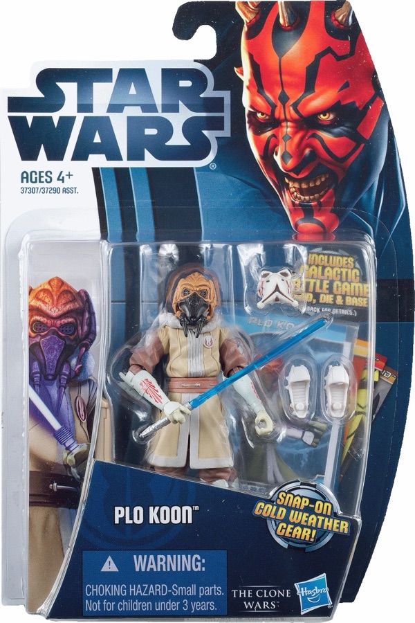 Star Wars The Clone Wars CW06 Plo Koon Cold Weather Gear 2012